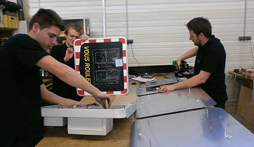 Fabrication d'un radar pédagogique